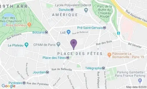 Localisation Barnaud Jean Paul