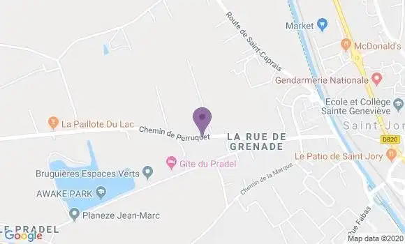 Localisation Avellana Michel