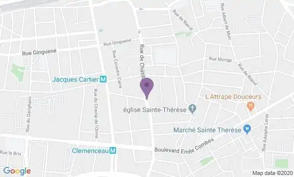 Localisation Jolivet Marie