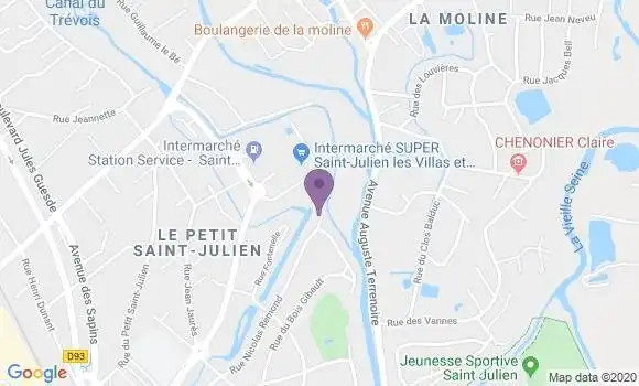 Localisation Kister Catherine