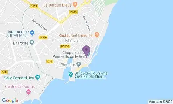 Localisation Benau Sophie