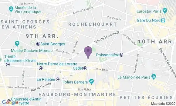 Localisation Benezet Julien