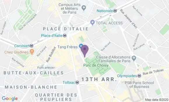 Localisation Margot Duclot Guillaume