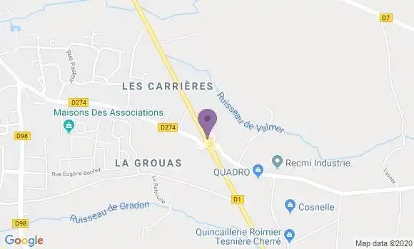 Localisation Augustin Maxence
