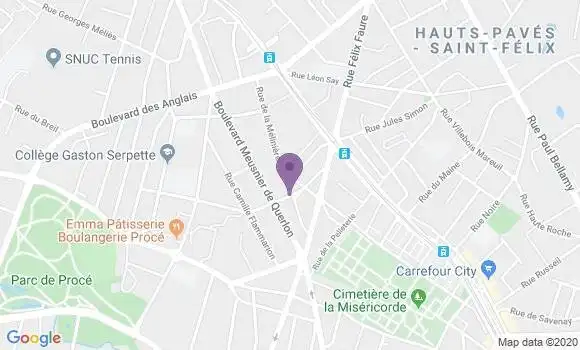 Localisation Clement Paul Henri