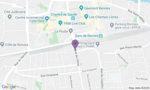 Localisation Sourimant François