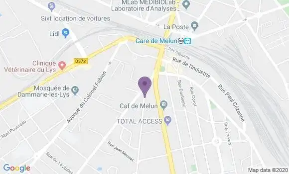 Localisation Alibert Jean François