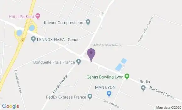 Localisation Misery Xavier
