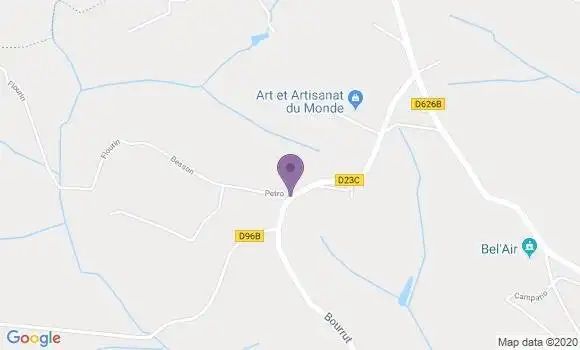 Localisation Gabriel Sabine