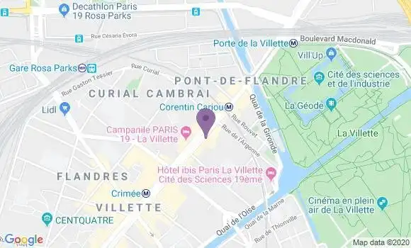 Localisation Chaslin Olivier