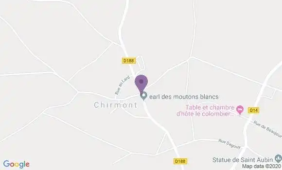 Localisation Bertin Daniel