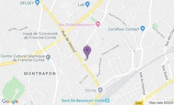 Localisation Devillers Emilie