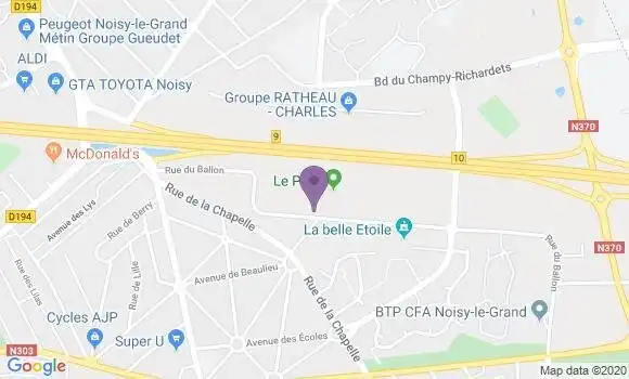 Localisation Allet Jean Marie Gino