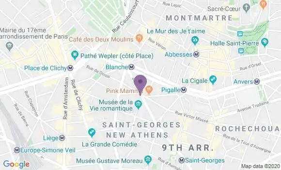 Localisation Chaste Benoît