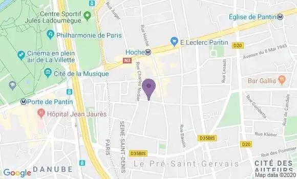 Localisation Gauthier Benjamin