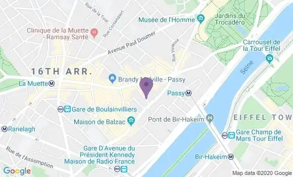 Localisation Koskas Jacques Olivier