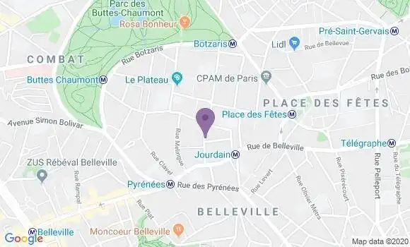 Localisation Turpin Rachel