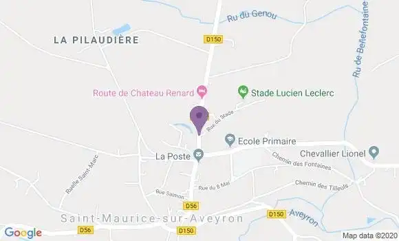 Localisation Le Sergent Lin Solène