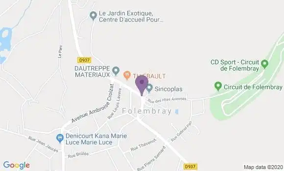 Localisation Le Bigot Claude