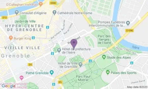 Localisation Davy Nicolas