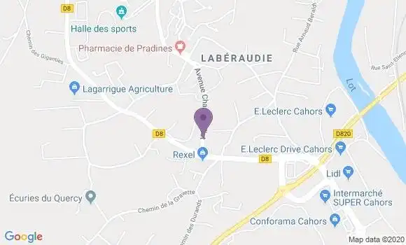 Localisation Antic Laetitia