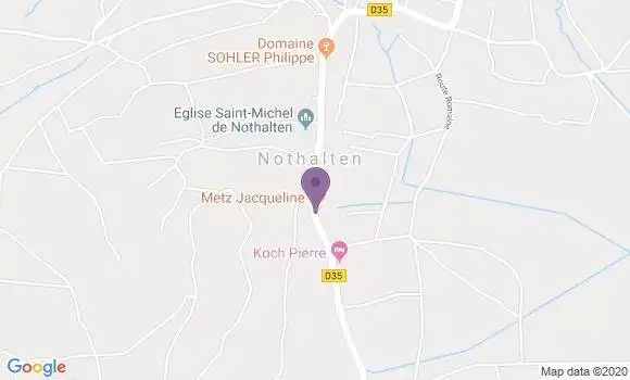Localisation Friess Alexandra