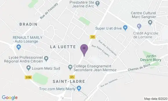 Localisation Hamann Thierry