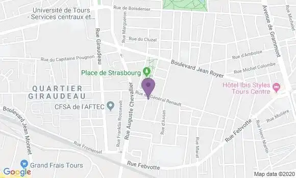 Localisation Rouleau Nicolas