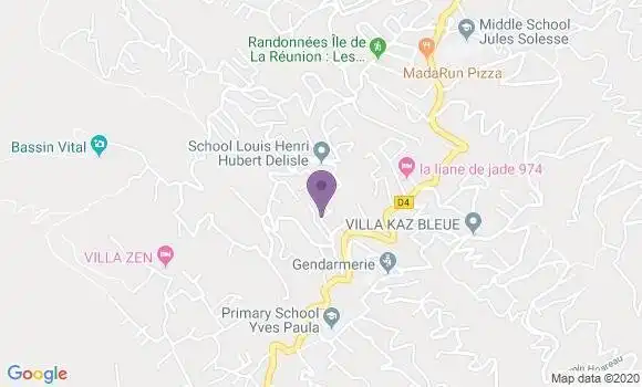 Localisation Hoarau Coralie