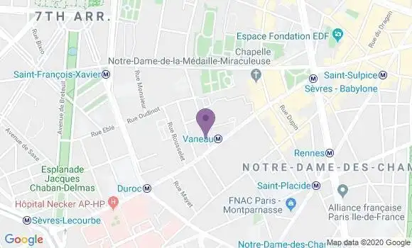 Localisation Bidard Marie Eve