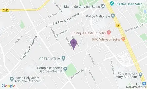 Localisation Hollier Larousse Marc