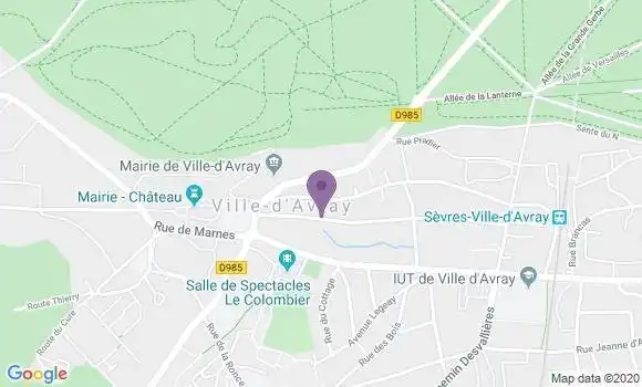 Localisation Le Quement Henri Pierre