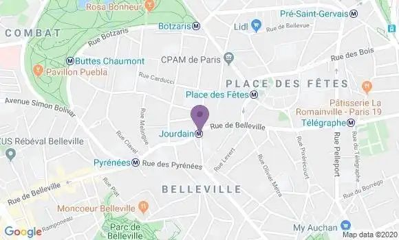 Localisation Newman Lafforgue Rebecca