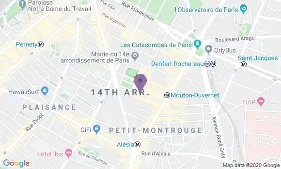 Localisation Authier Jean François