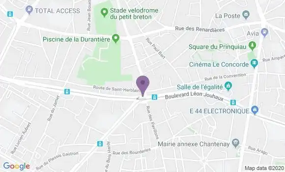 Localisation Germain Jean Jacques