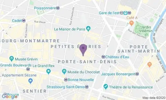 Localisation Delhay Sophie