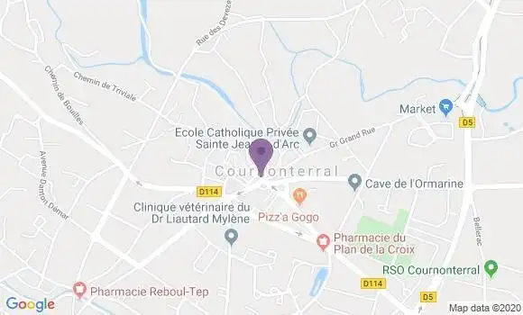 Localisation Cayzac Delphine