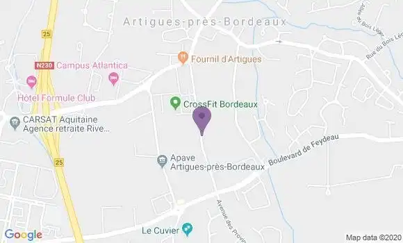 Localisation Robineau Jean Jacques