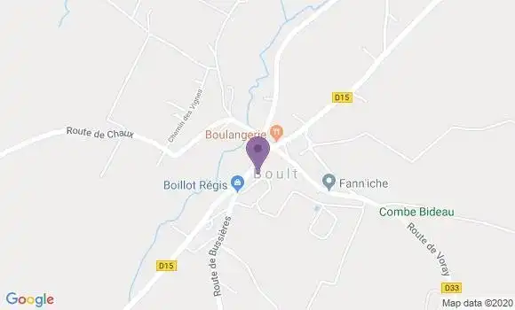 Localisation Champurney Thierry