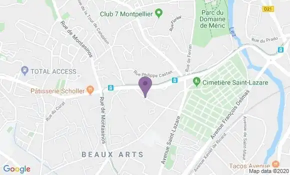 Localisation Marc Benjamin
