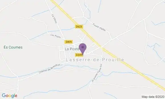 Localisation Saragosa Jean Jacques