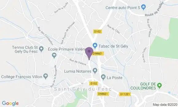 Localisation Galant Sandrine