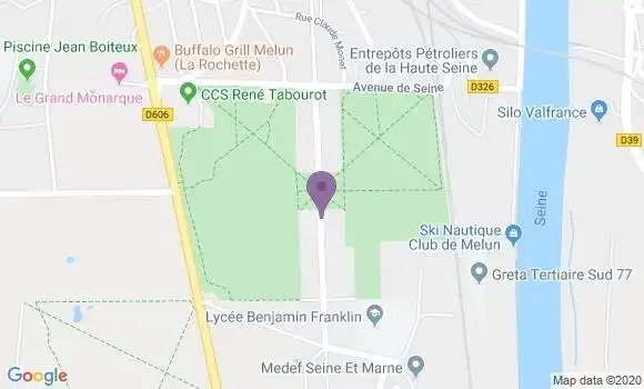 Localisation Paupe Claude