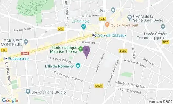 Localisation Falgas Lionel