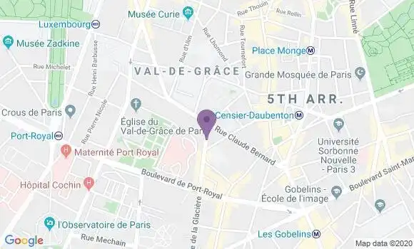 Localisation Gaudig Thomas