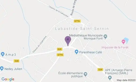 Localisation Georges Anne Sophie