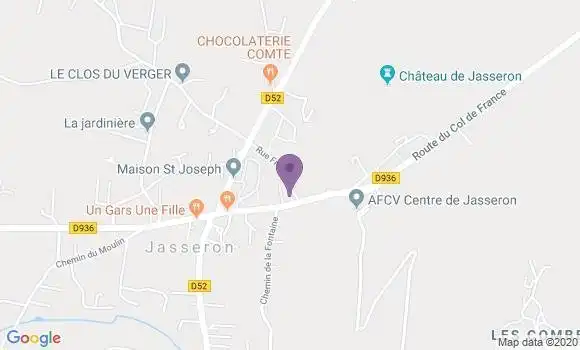 Localisation Perraud Isabelle