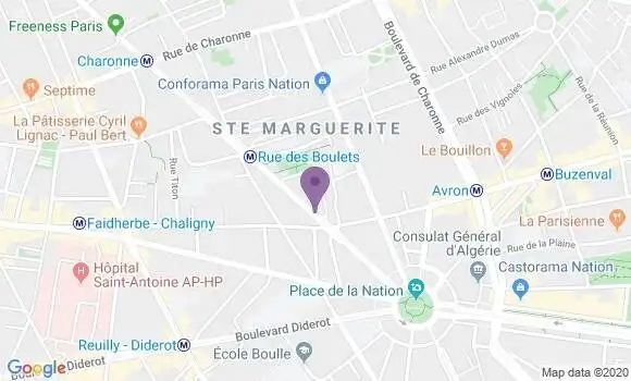 Localisation Tanascaux Christian
