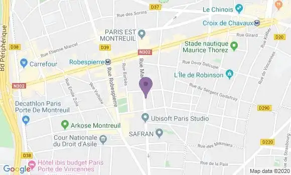 Localisation Romvos Mathias