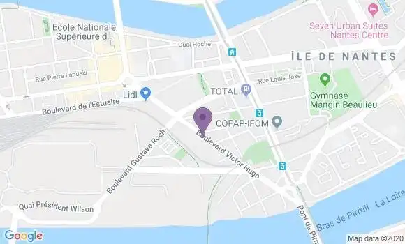 Localisation Debierre Elodie